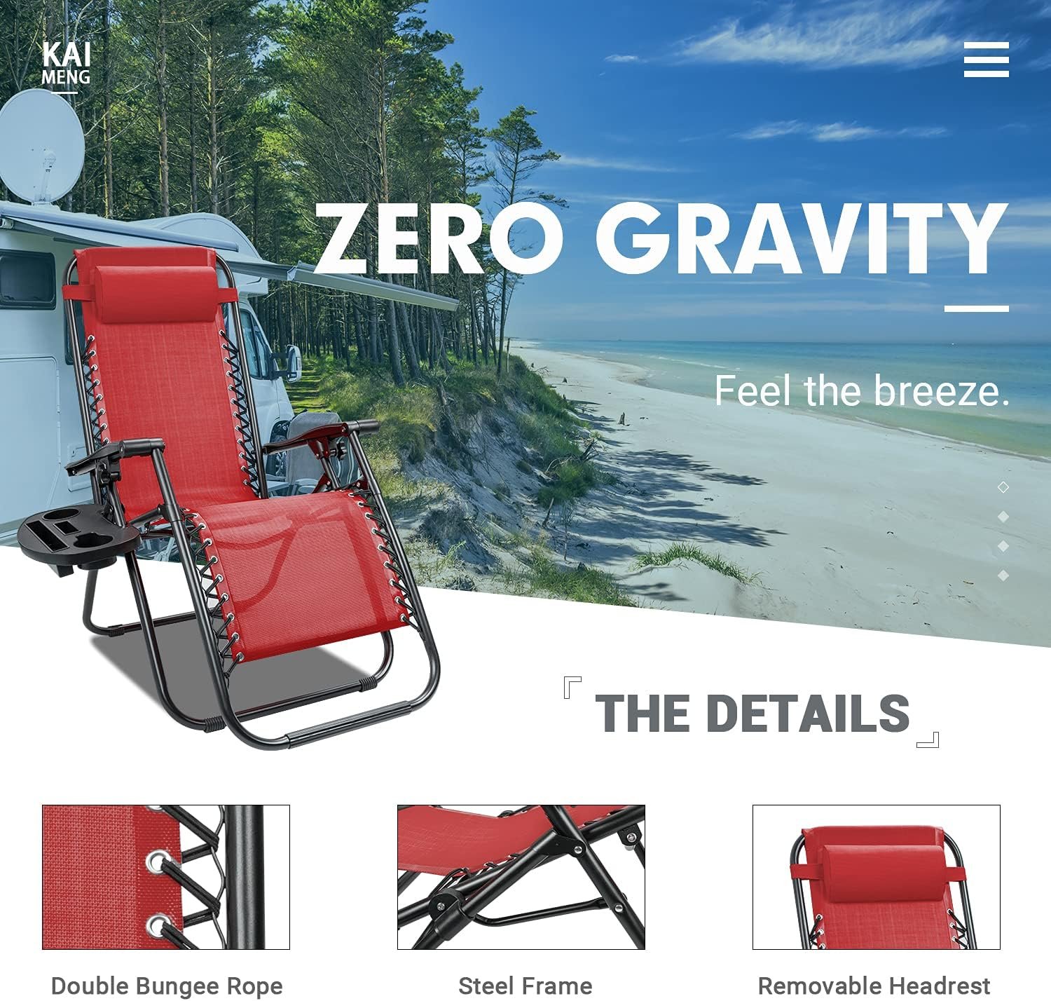 Kemon Zero Gravity Folding Lounge Chair Review