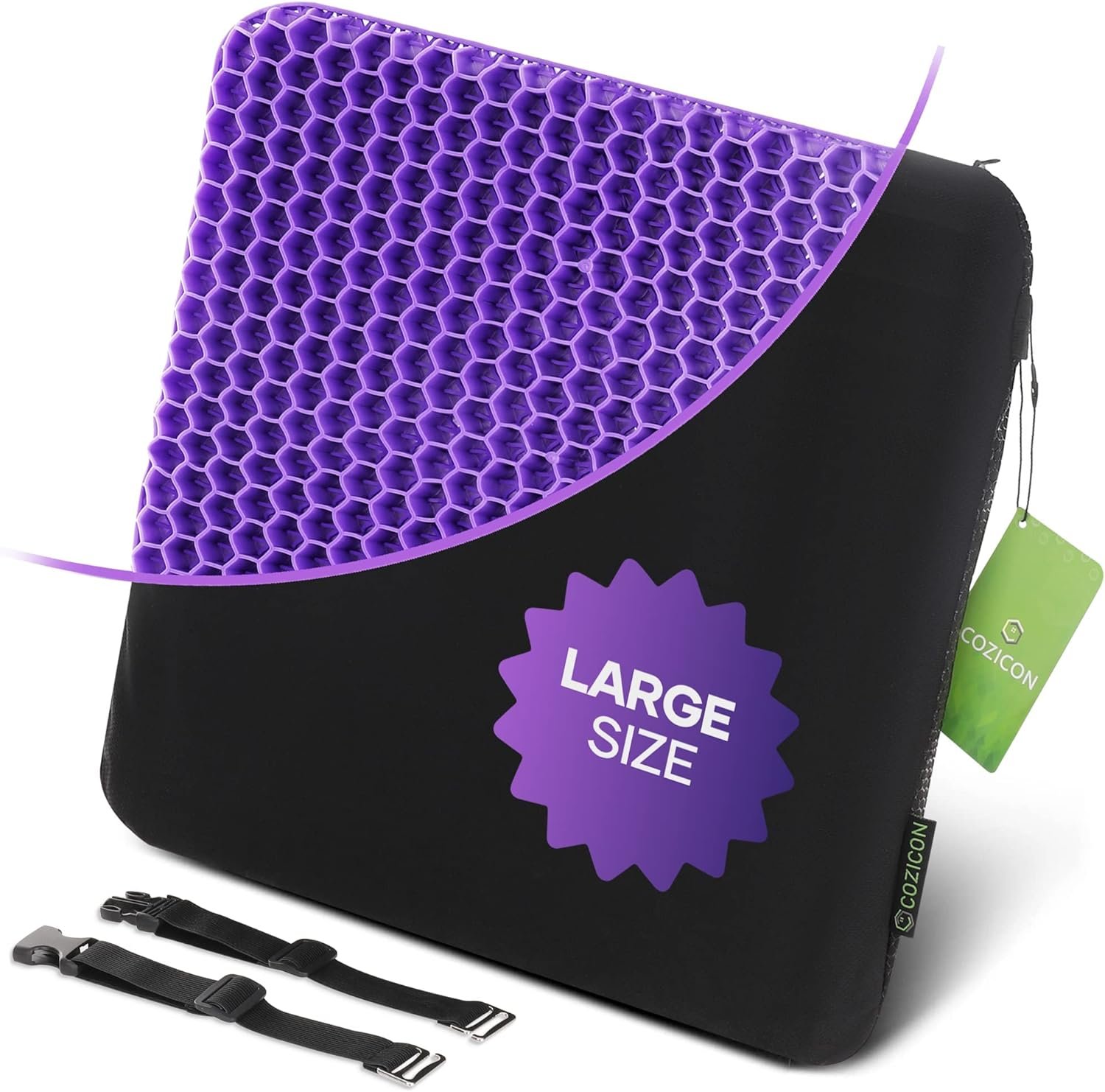 Large Purple Gel Back & Seat Cushion Review