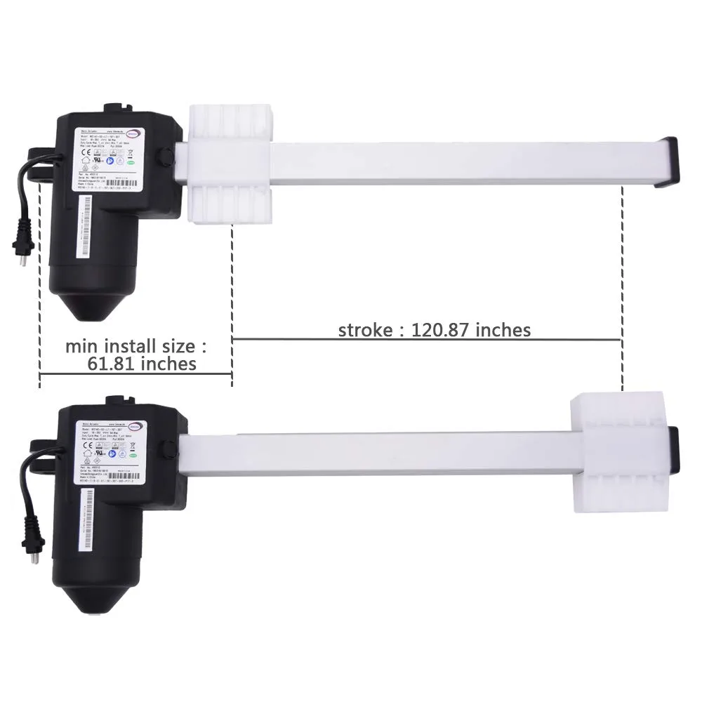 Limoss 450312 MD140-02-L1-157-307 Power Recliner Replacement Motor Actuator for Part # 450312 Offered by ProFurnitureParts