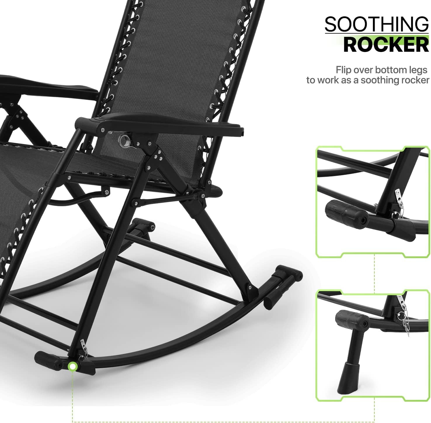 Magshion Outdoor Rocking Chair Review