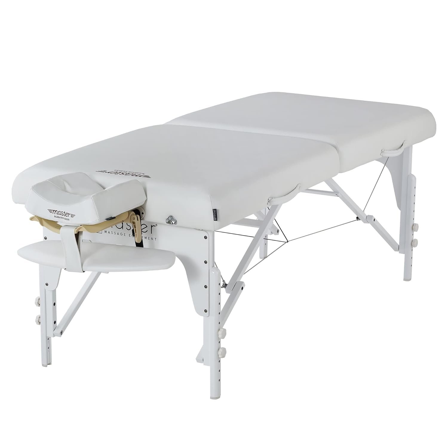 Master Massage 10113R Portable Massage Table, Snow White