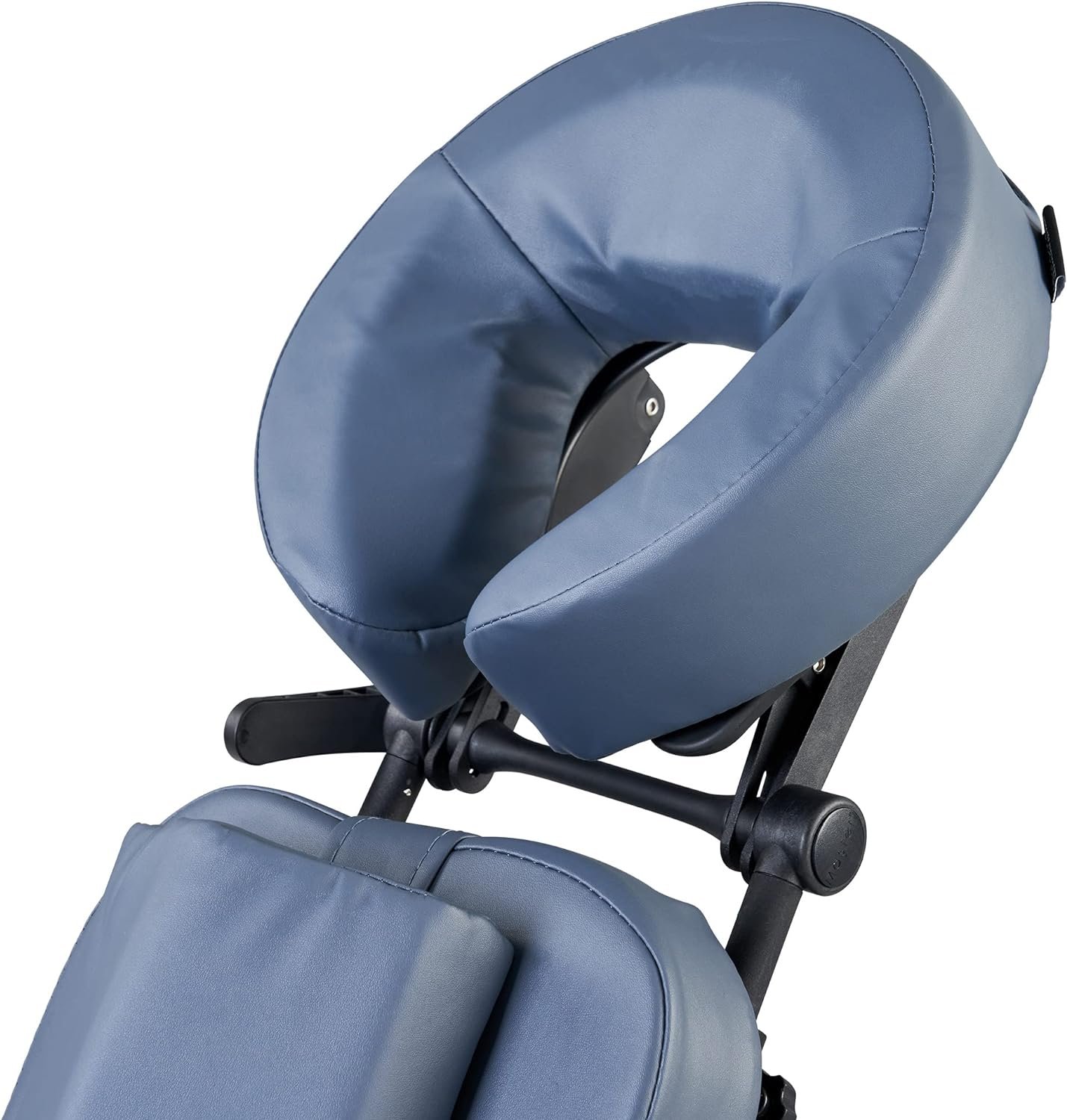 Master Massage Rio Portable Massage Chair - Royal Blue, Lightweight 24 lbs, Aluminum Foldable Frame, Fully Adjustable