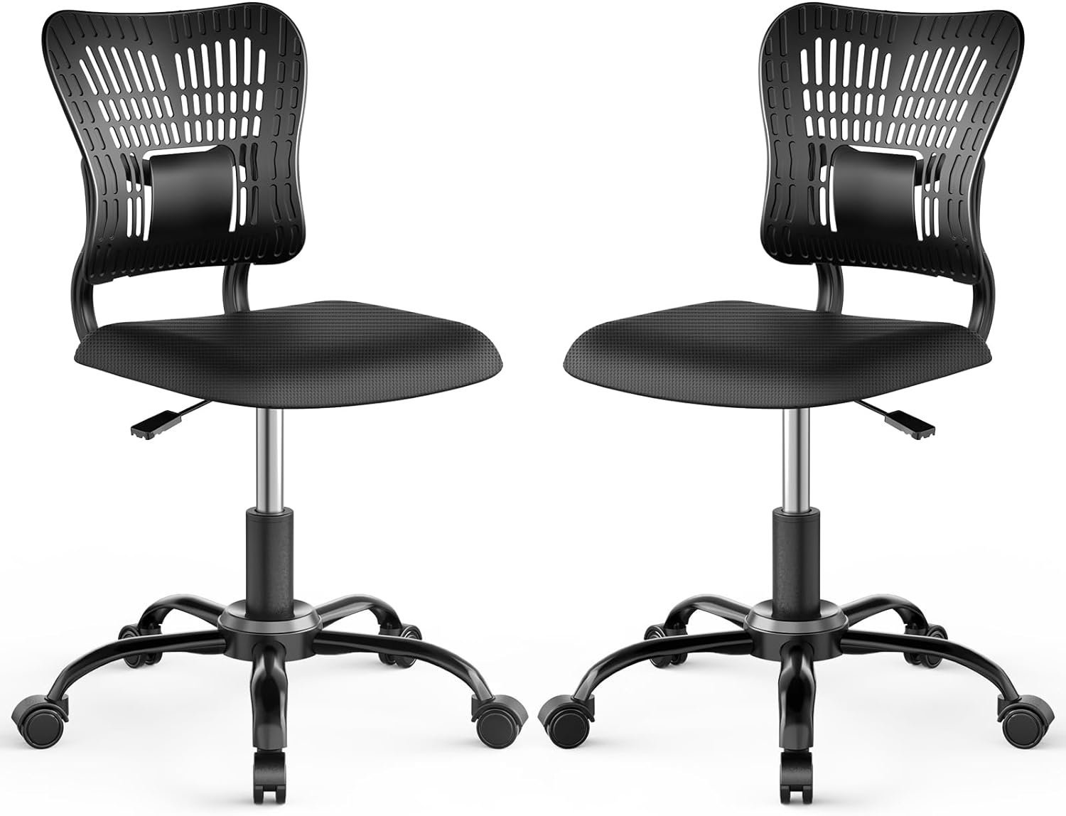 PALONE 2PCS Office Chair Armless Ergonomic Desk Chair Review