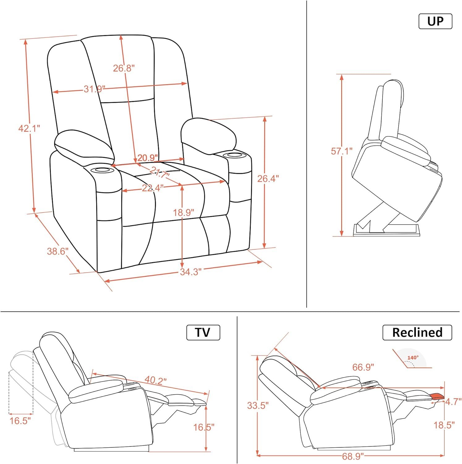 Power Lift Recliner Chair with Extended Footrest Review