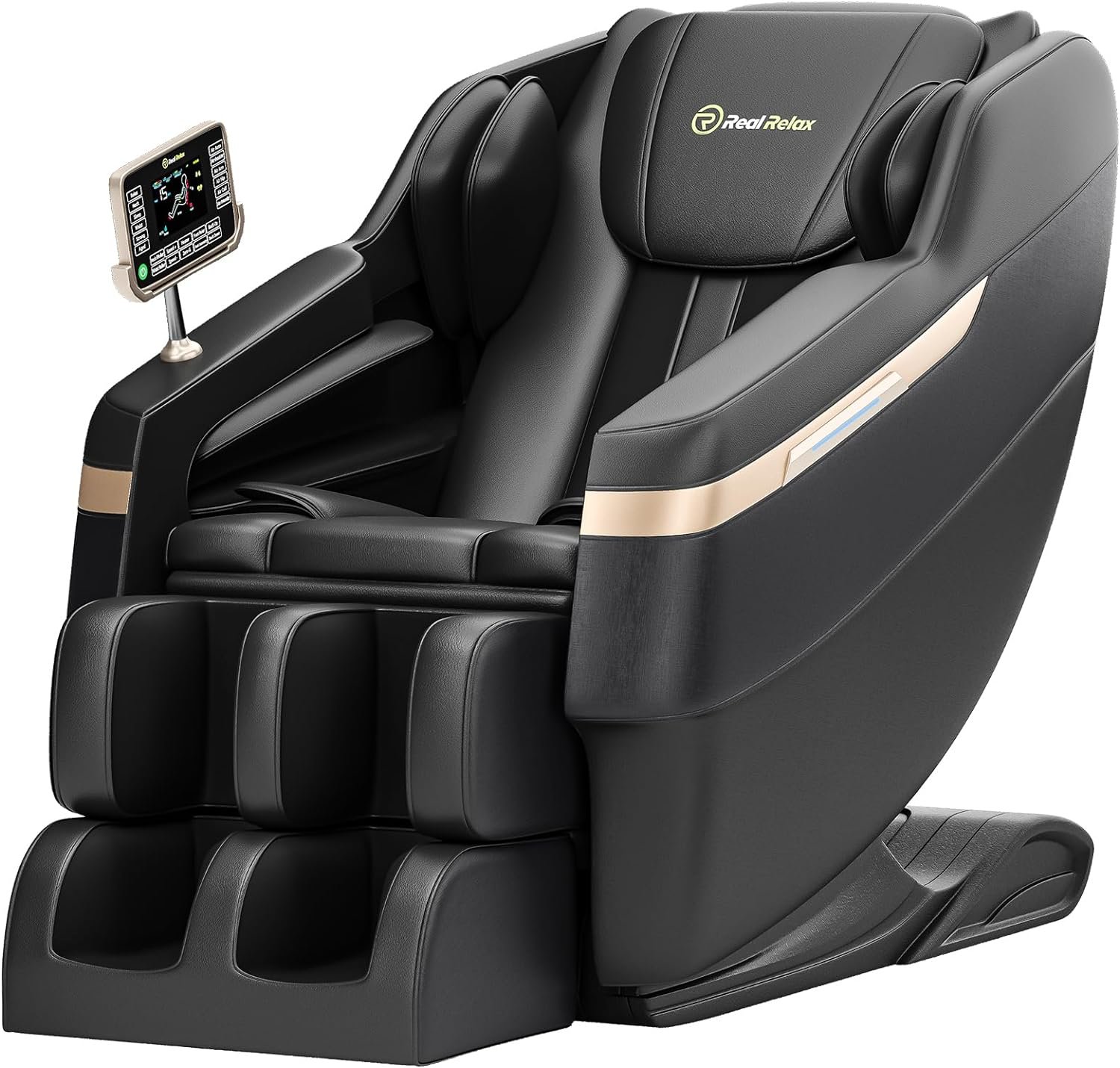 Real Relax BS-02 Massage Chair, Black