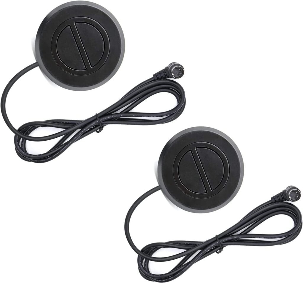 Recliner Switch with 2 Button 5 Pin Plug for Electric Sofa Recliner Lift Chair Electric Handset Control Replacement
