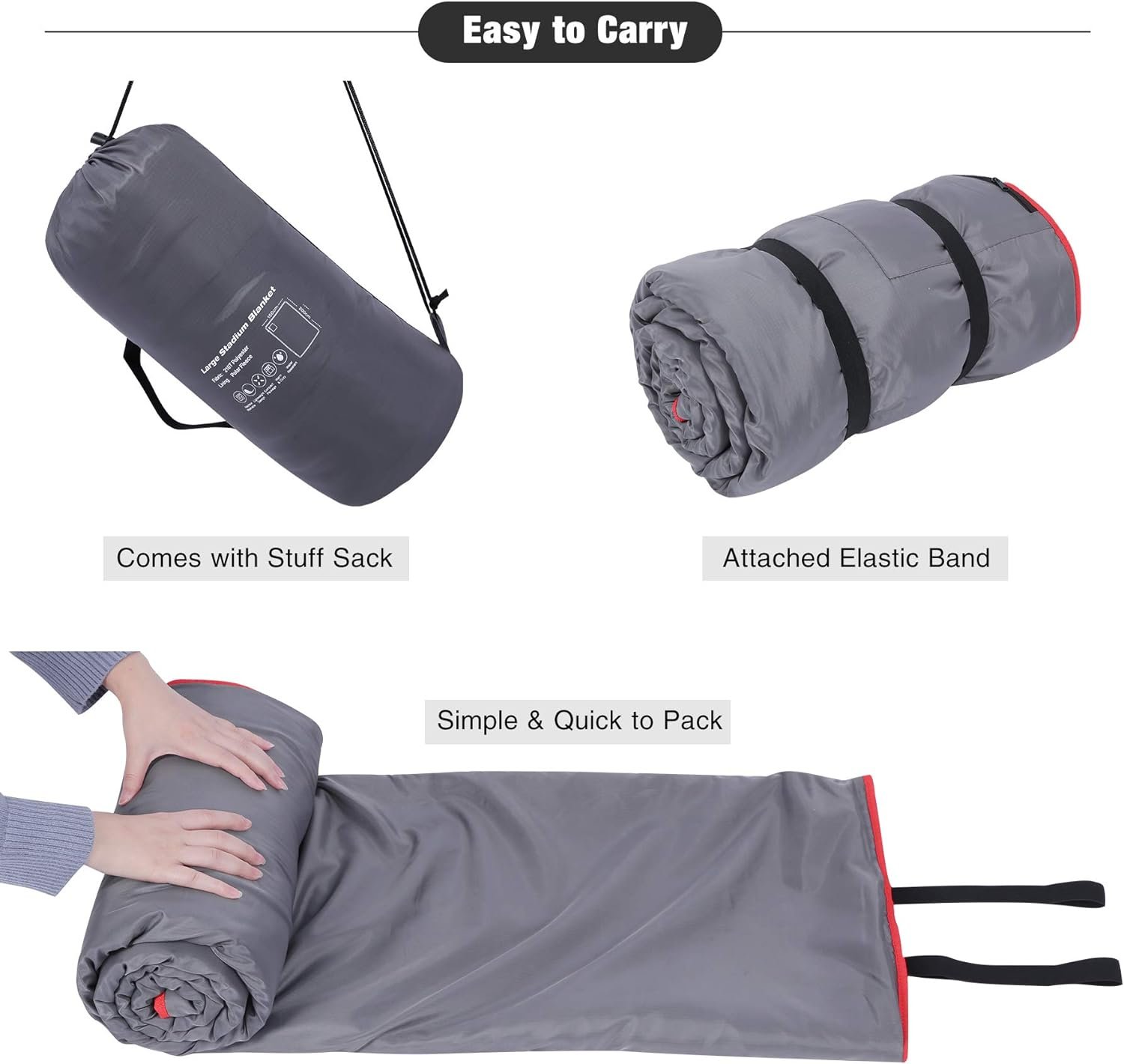 REDCAMP Waterproof Stadium Blanket Review
