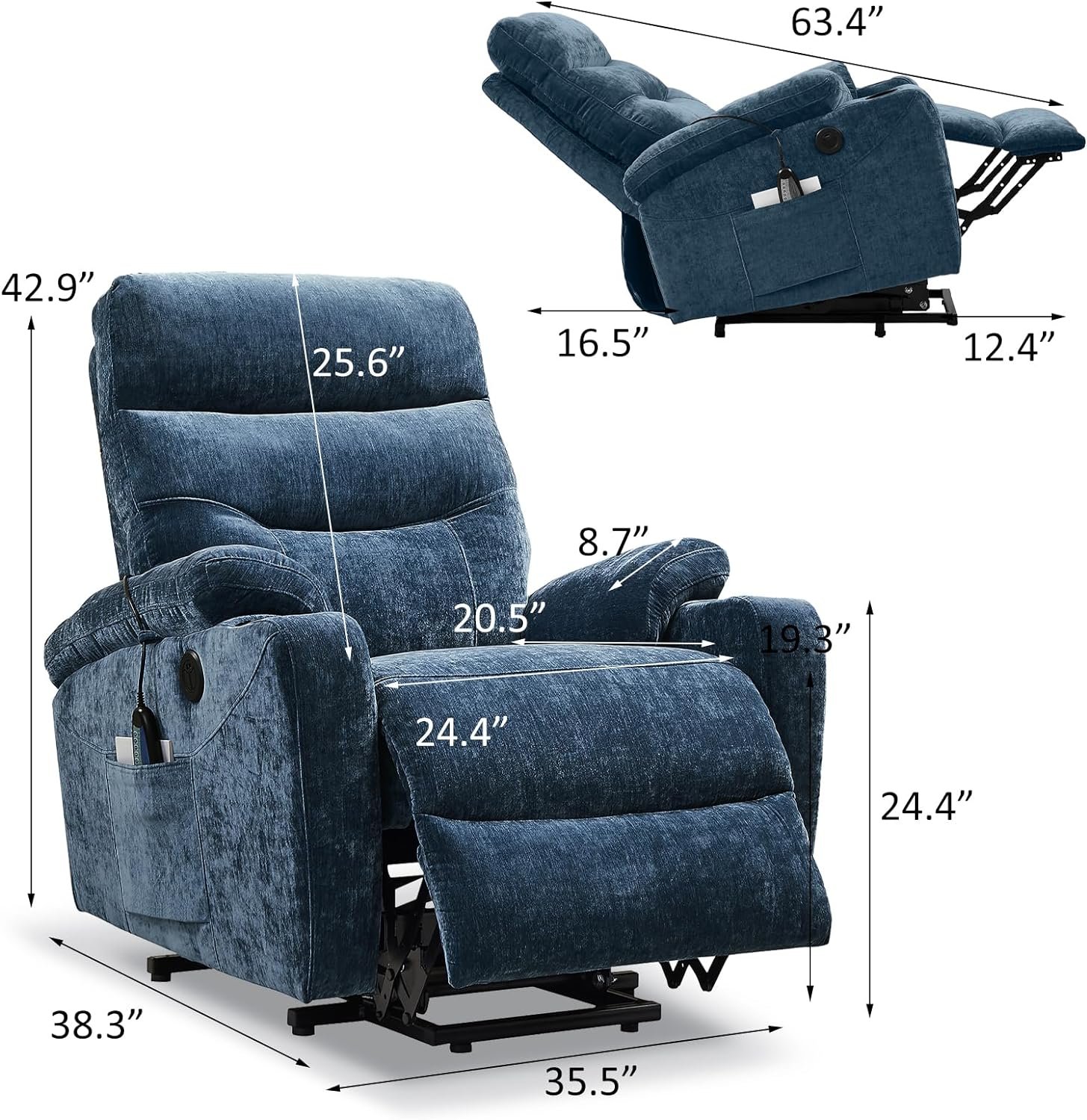 ROYALSON Power Lift Chairs Recliners Review