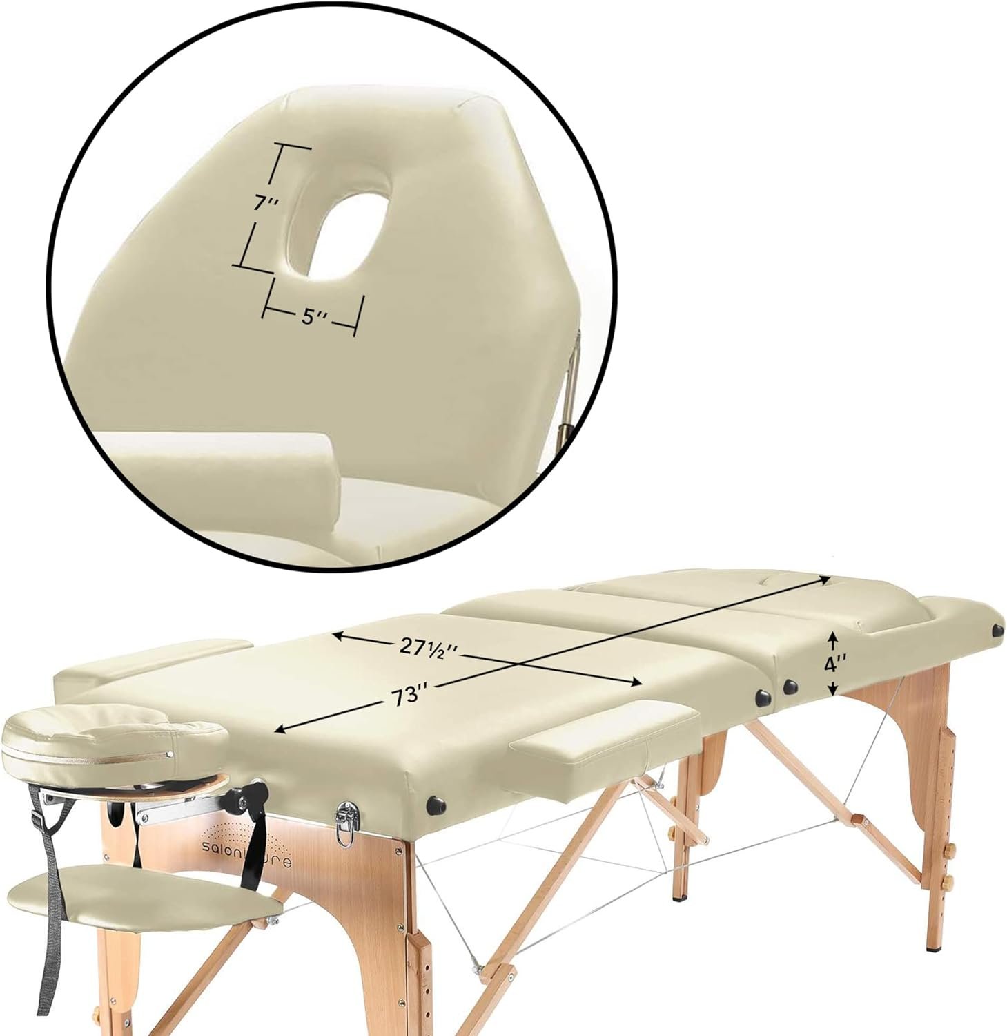 Saloniture Professional Portable Massage Table Review