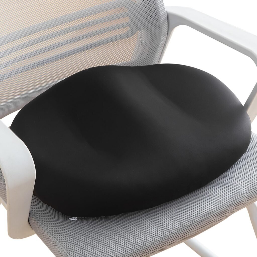 Seat Cushion for Desk Chair for Hip Pain Relief Desk Chair Cushion for Tailbone Pain Relief Gaming Desk Office Chair Cushion Memory Foam Seat Cushion Ergonomic Patented Design Car Office Chair Pad