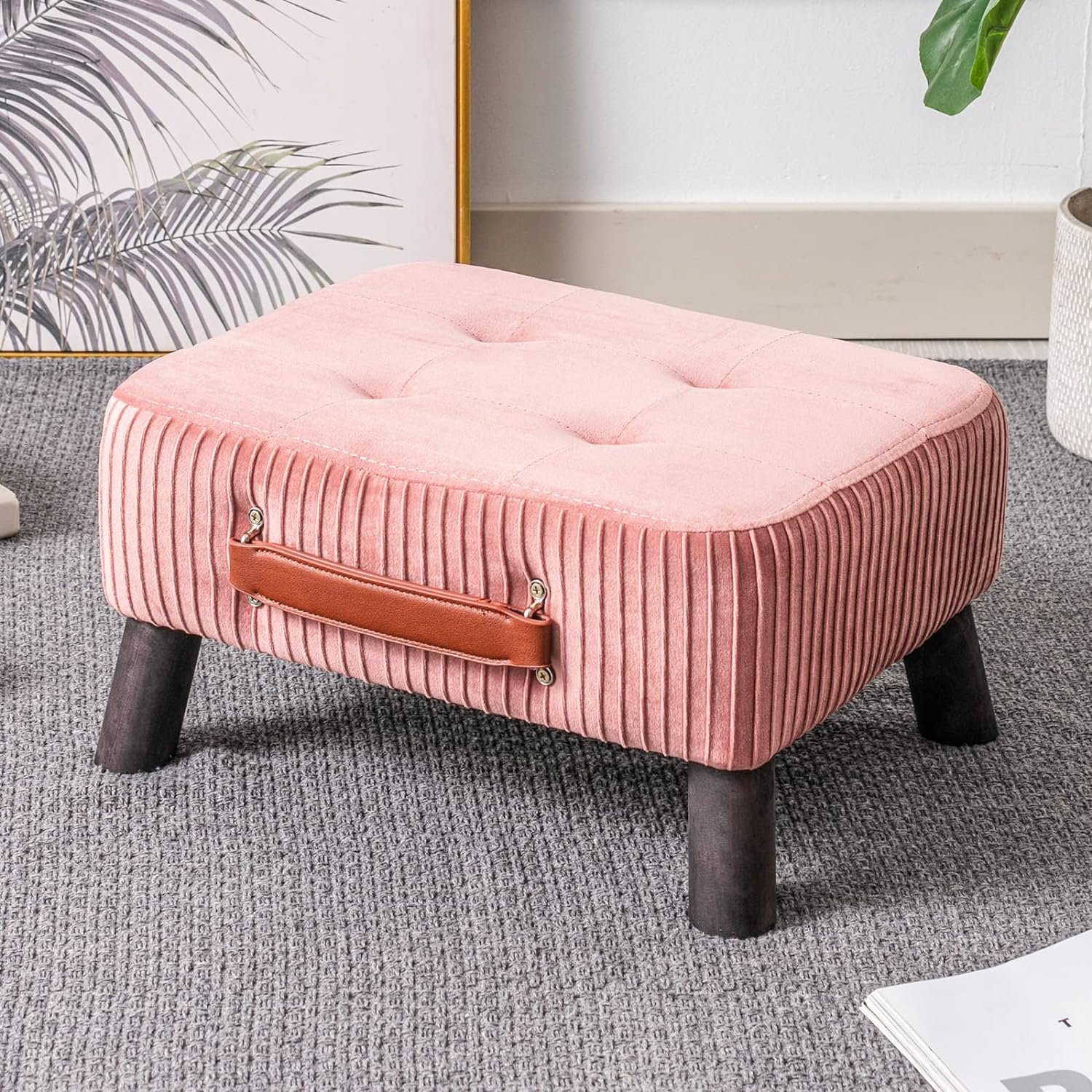 Small Foot Stool Ottoman Review