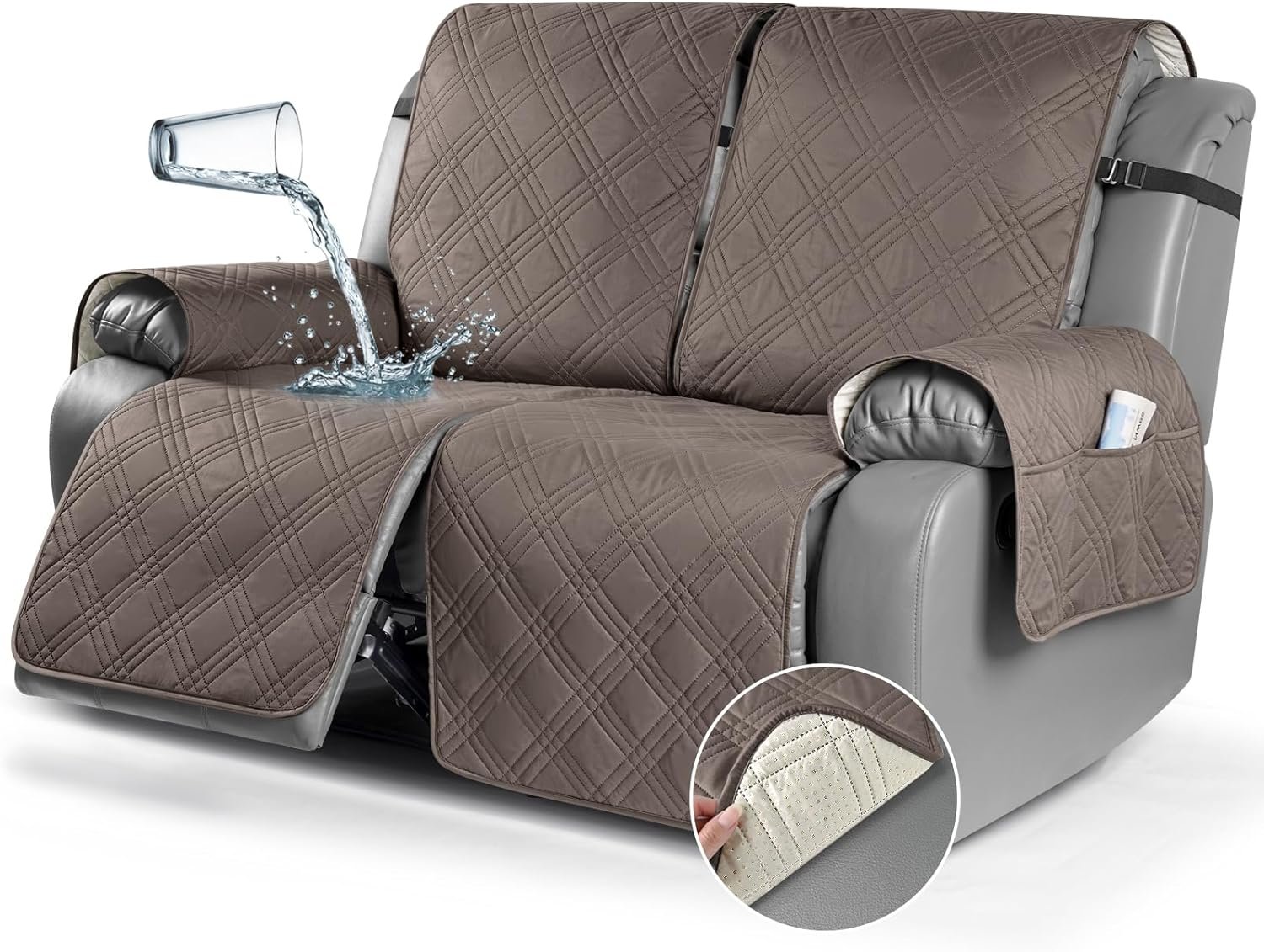 TAOCOCO Waterproof Loveseat Recliner Cover Review