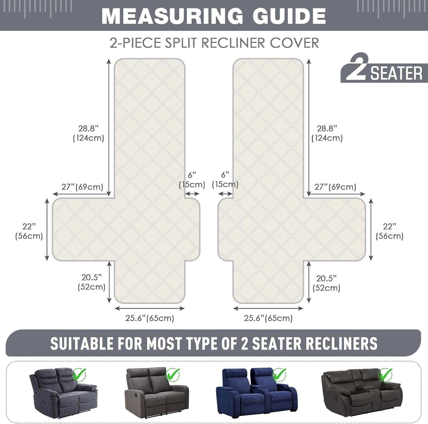 TAOCOCO Waterproof Recliner Sofa Cover Review