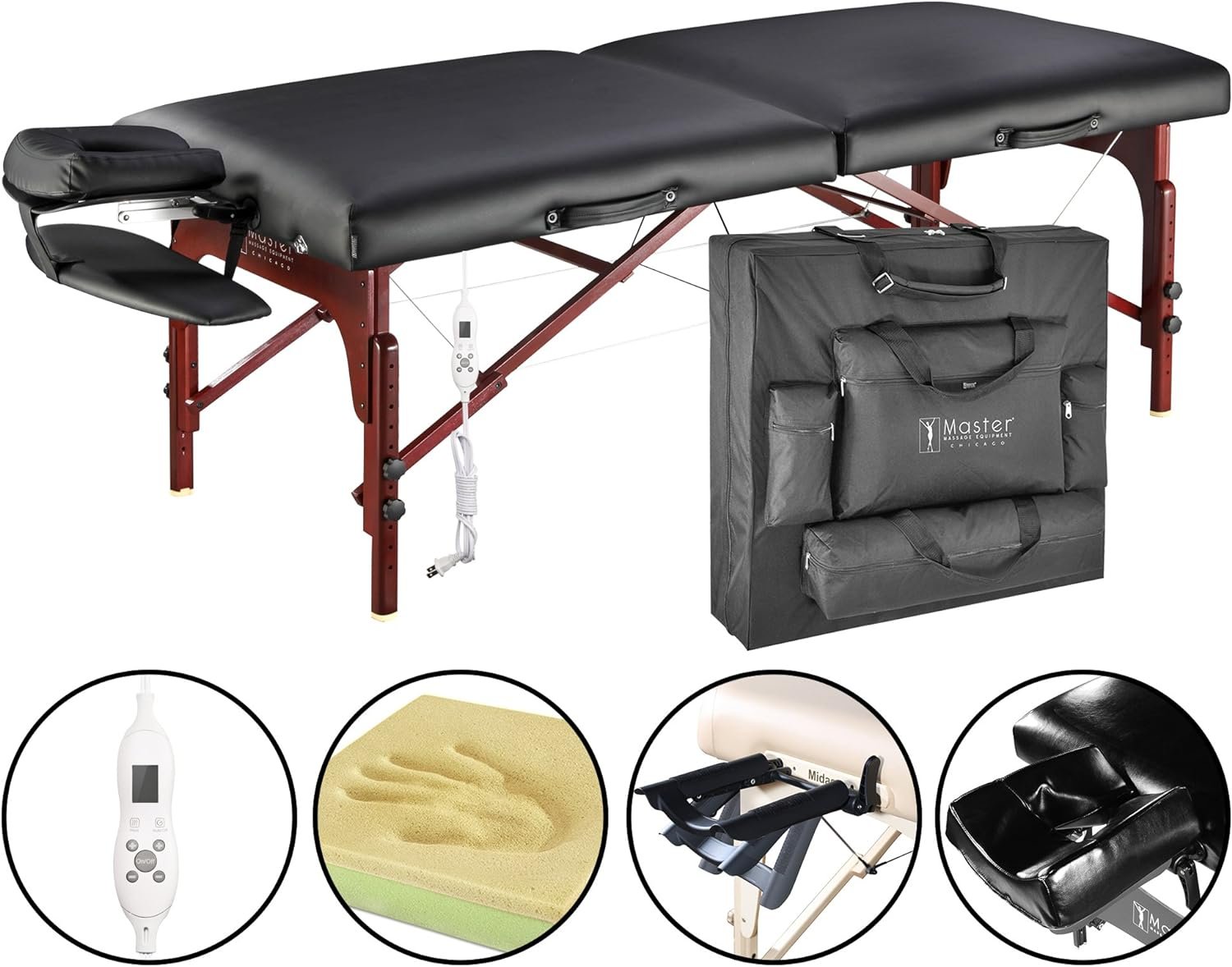 31″ Montclair ThermaTop™ Master Massage Portable Massage Table Review