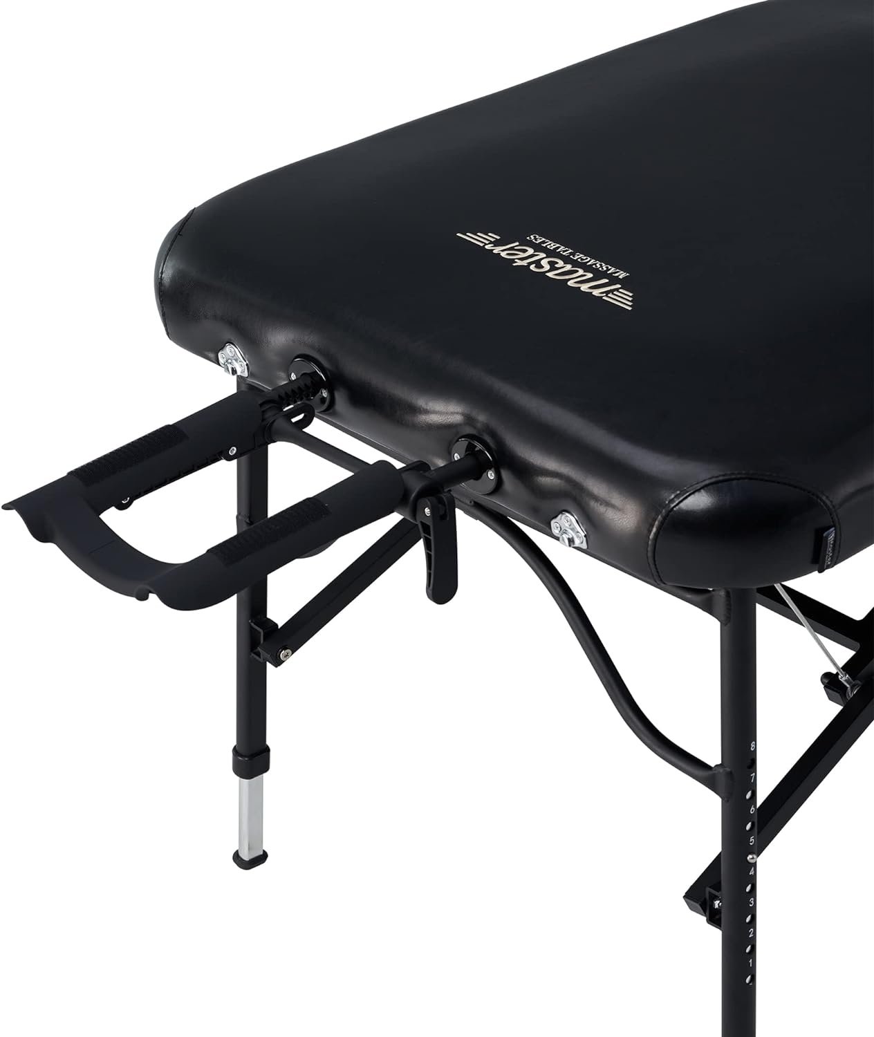 Master Massage 30 StratoMaster LX Ultra-Light Weight Aluminum Portable Massage Table Package- Tattoo Bed- Lash Tables- Black