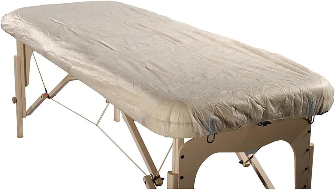 Master Massage Disposable Fitted Table Sheet Cover(Pack of 10) for Massage Table