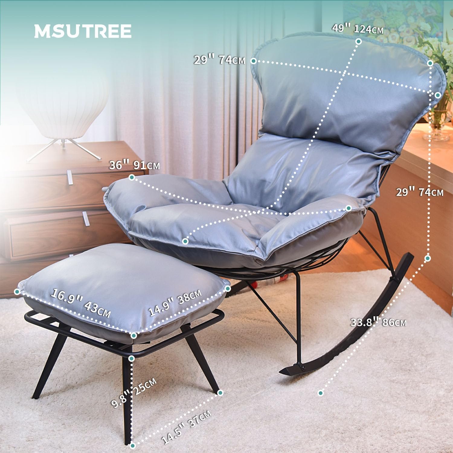 Msutree Rocking Chair Review