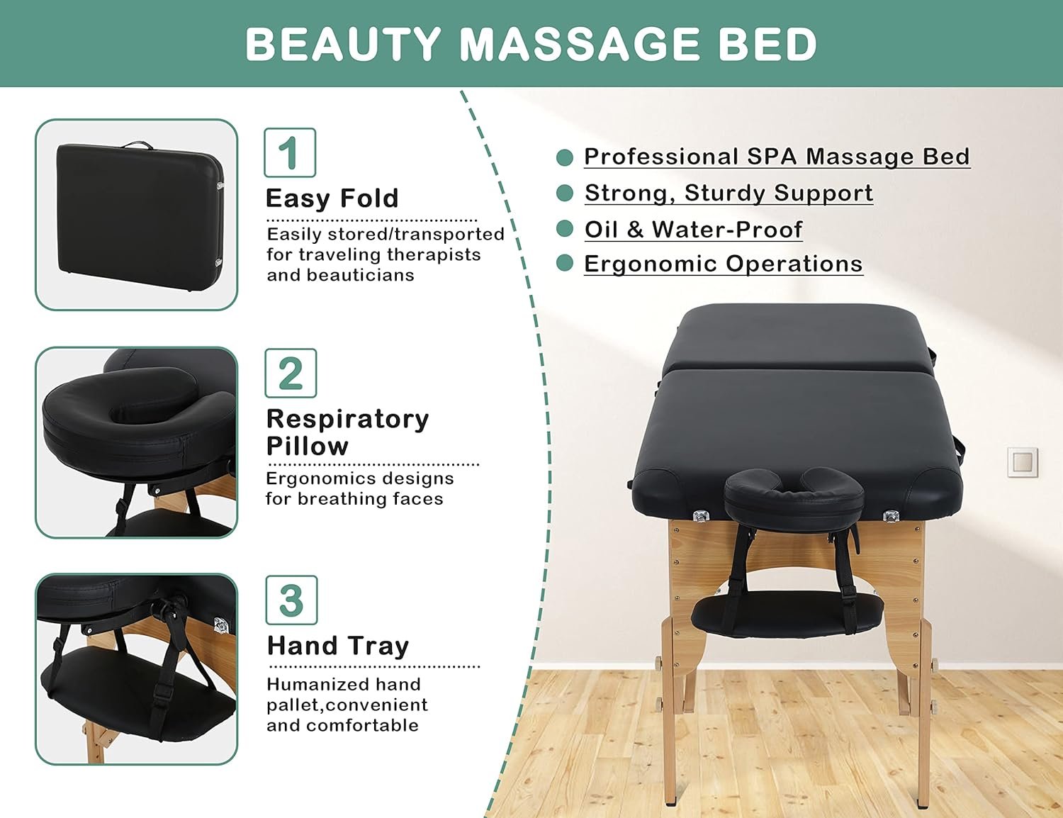 Widen Massage Table Portable Lash Bed Review