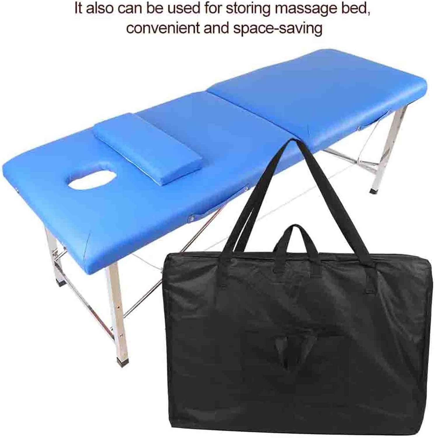 POCREATION Massage Table Carrying Case, Massage Table Bag Professional Portable Spa Tables Massage Bed Carrying Bag Shoulder Bag